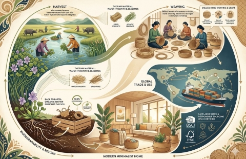 The Circular Economy Blueprint: Why Upcycled Natural Handicrafts Are the Ultimate Sourcing Strategy for Modern Retailers and Designers